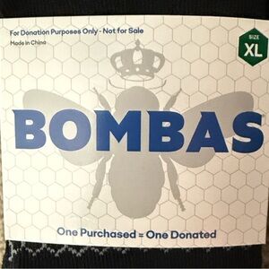 Bombas Black Athletic Socks